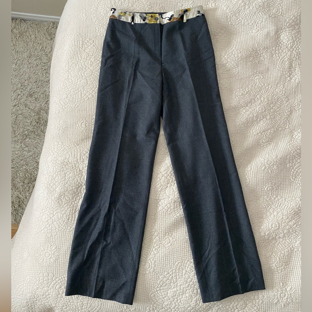 ARMAND VENTILO Wool Grey Pants